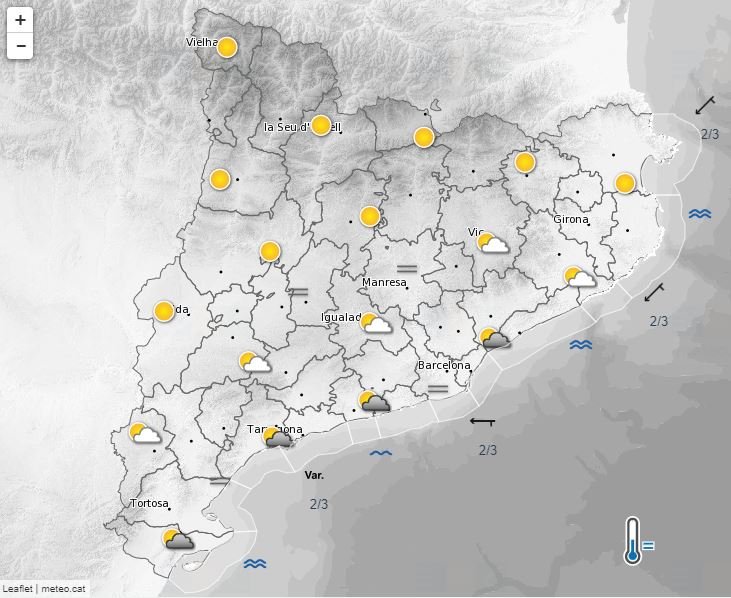 Predicció temps 11 setembre