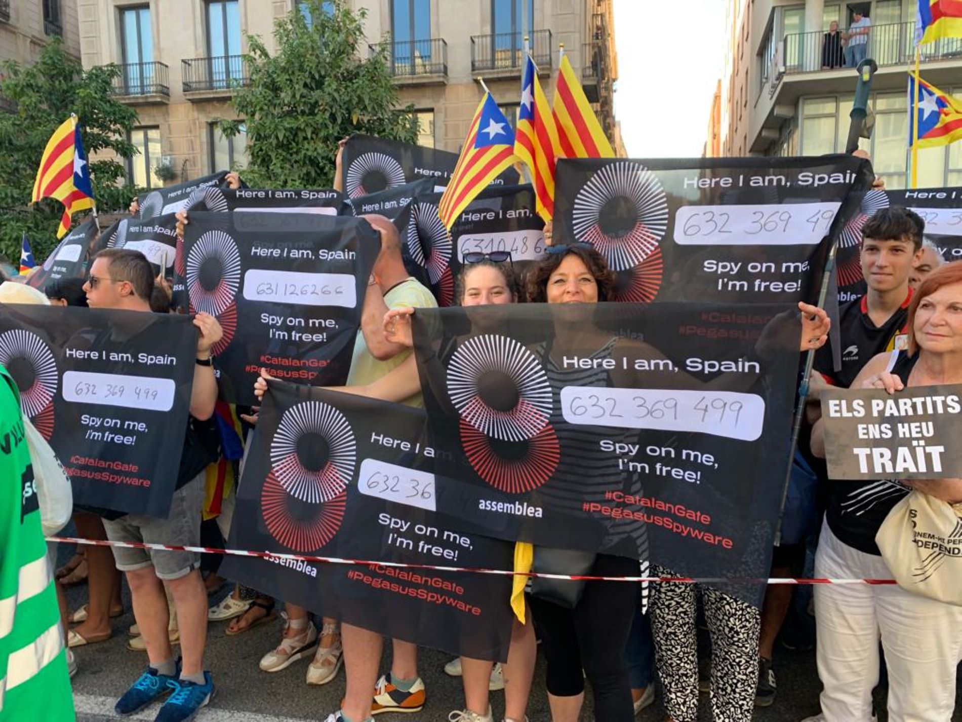 Catalangate manifestació ANC Diada 2022 / Marta Lasalas