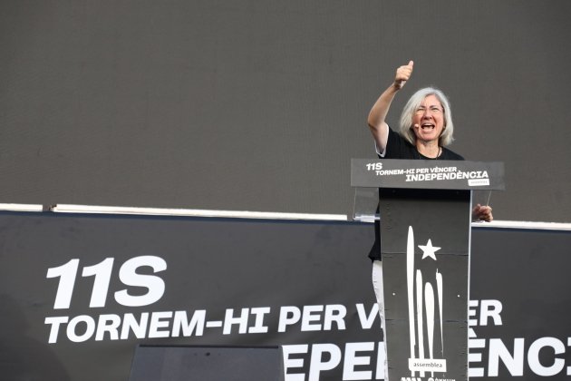 diada nacional catalunya escenari Dolors Feliu / Foto: Eva Parey