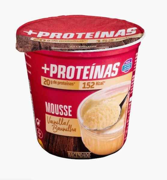 Mousse +Proteínas sabor vainilla d'Hisendat