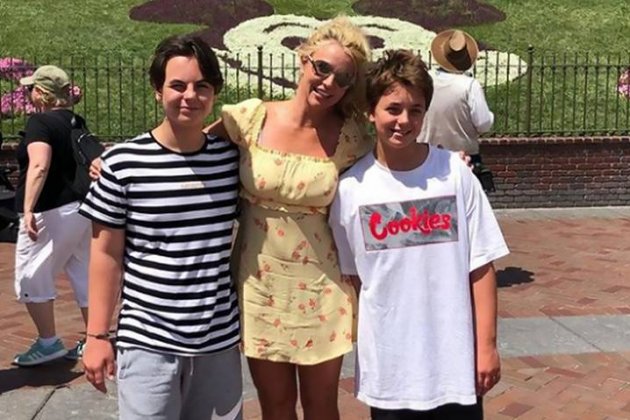 Britney Spears y sus hijos