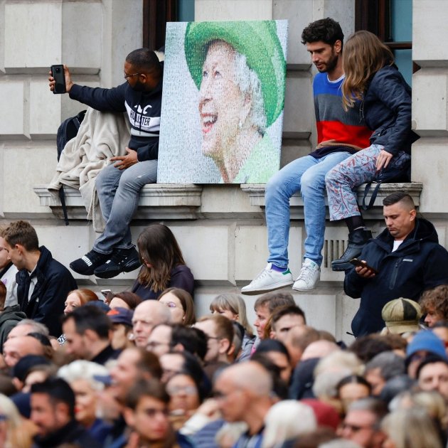 Funeral Reina Elisabet II public retrato / Foto: Europa Press