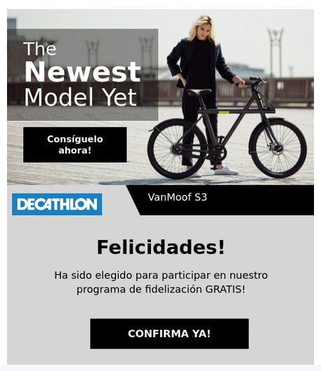 No, no estàs de sort: Decathlon no et regalarà una bicicleta de 2.500 euros