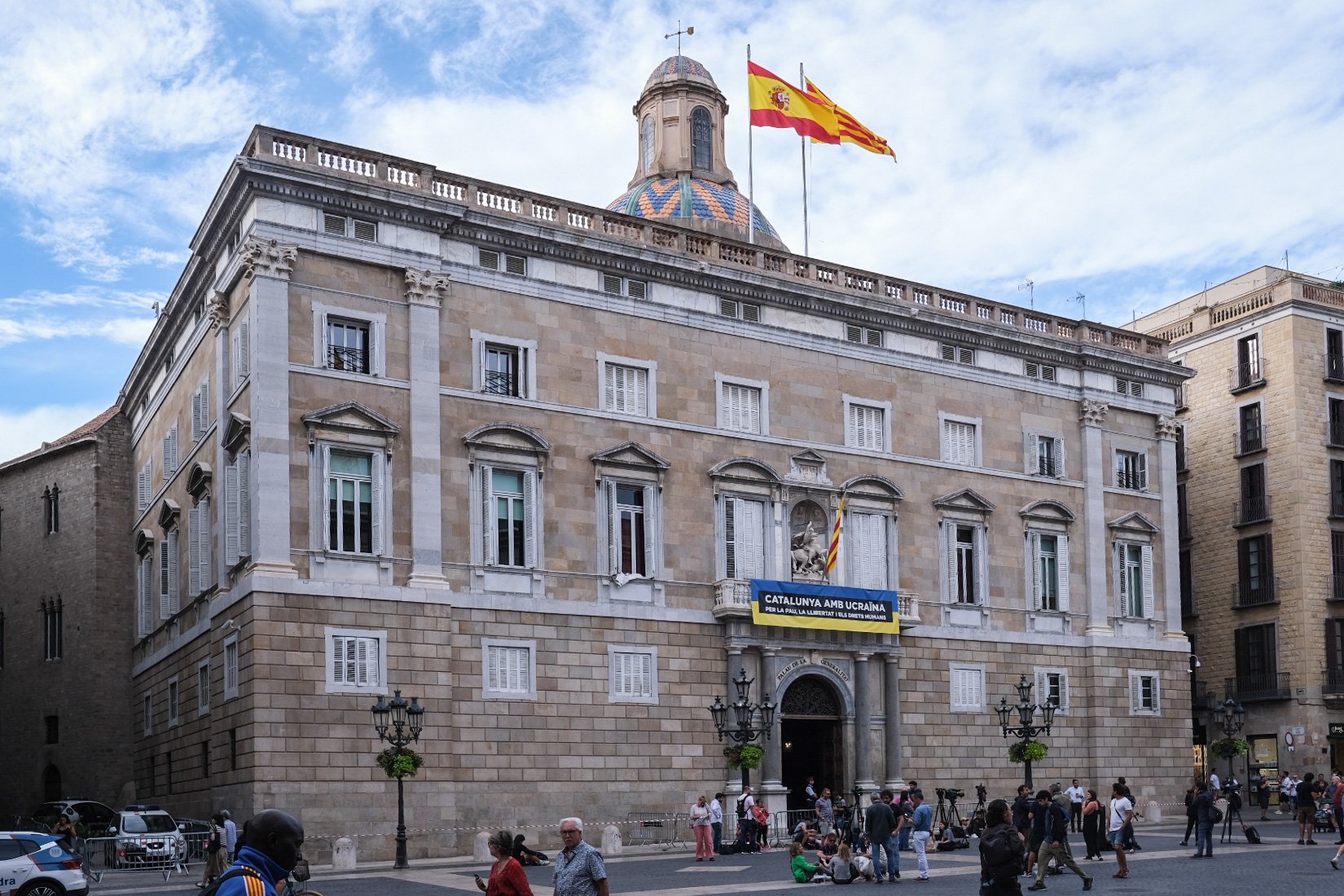 Palau Generalitat reunio extraordinaria Consell Executiu crisi de Govern / Carlos Baglietto