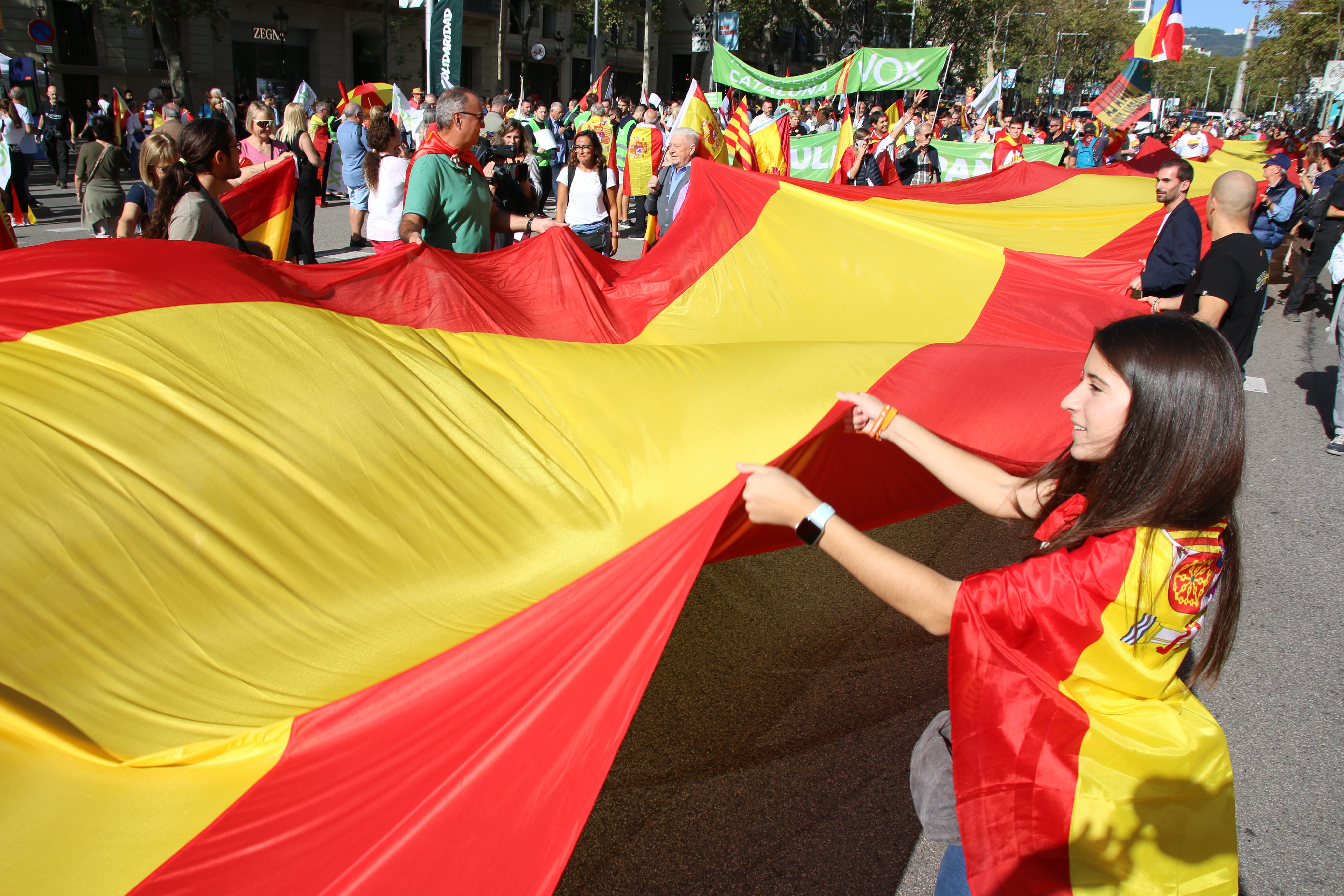 L'amnistia monopolitza les mobilitzacions de l'unionisme i els ultres pel 12-O