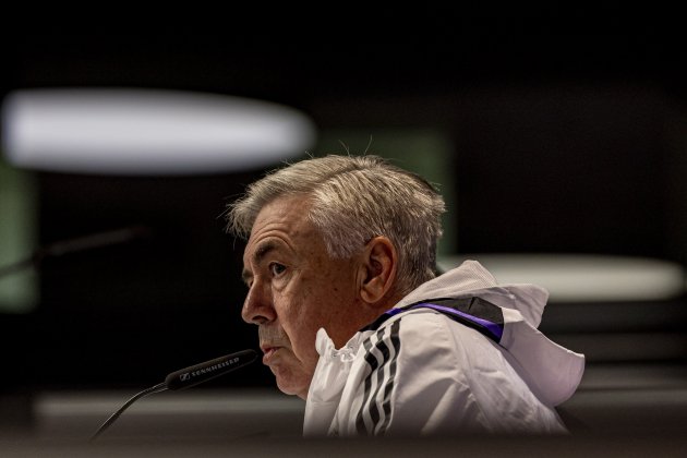 Carlo Ancelotti rueda de prensa Real Madrid / Foto: EFE