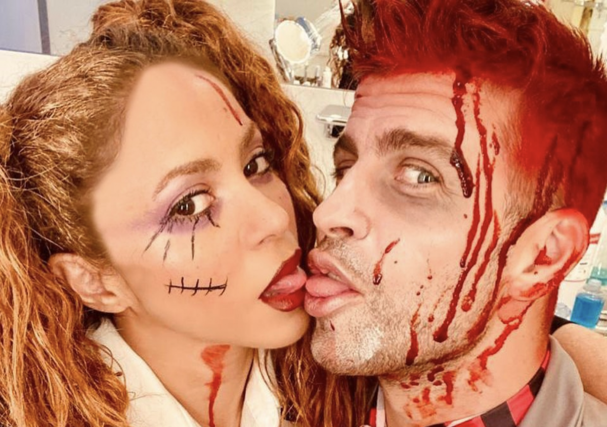 Shakira y Piqué suben la temperatura en Halloween