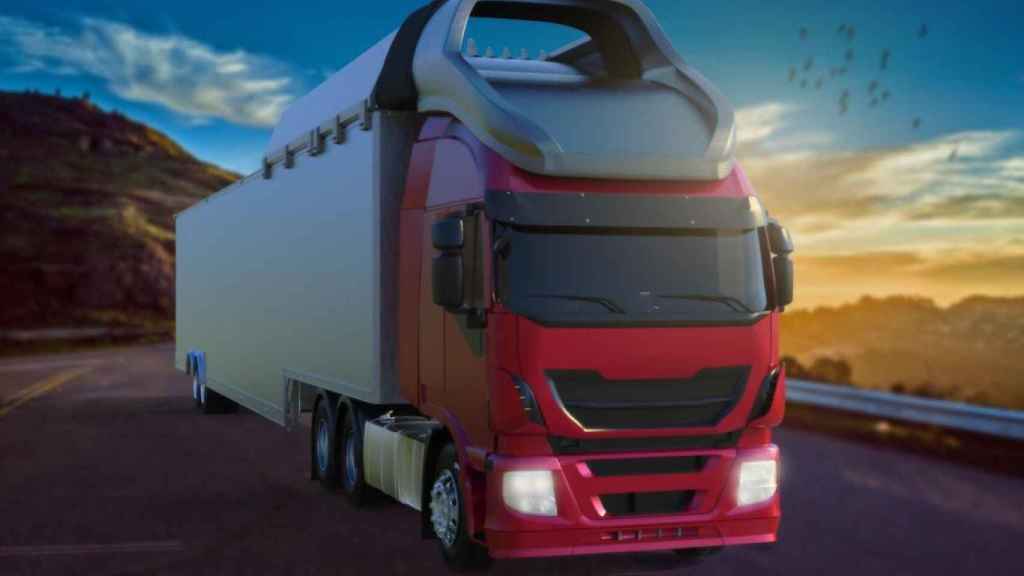 Los camiones generan energía eólica al circular y aprovecharla ahorra combustible
