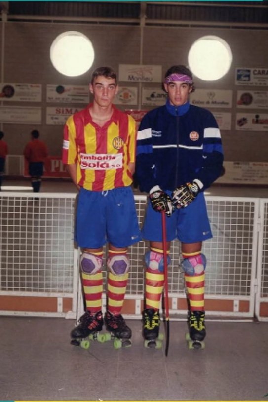 Los gemelos|mellizos Pep y Llucià Ferrer a la selección catalana de hockey, TV3