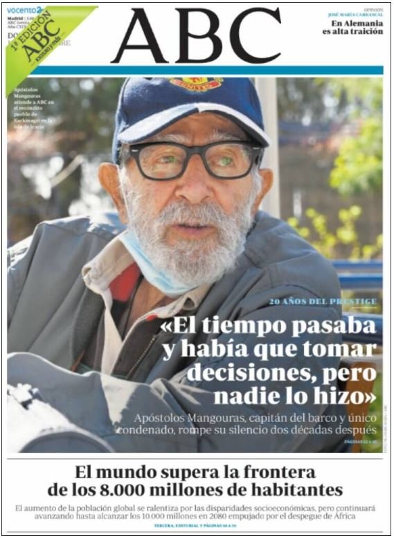 abc llevada|traída 13 noviembre