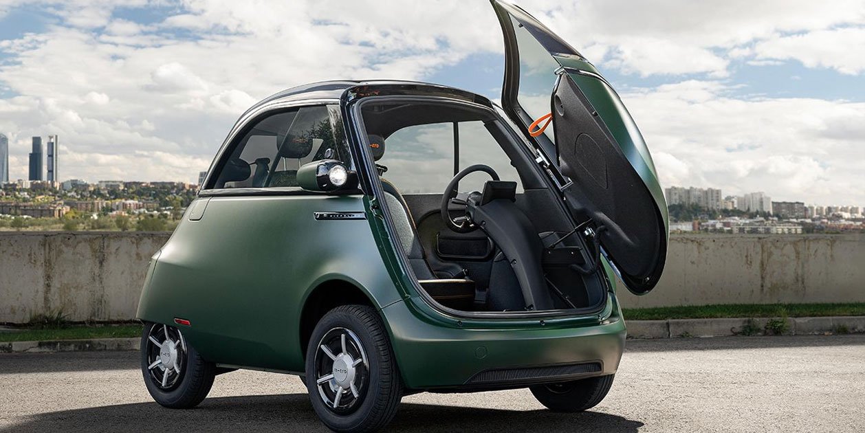 El Microlino, el mini cotxe inspirat en el BMW Isetta, presenta nova versió