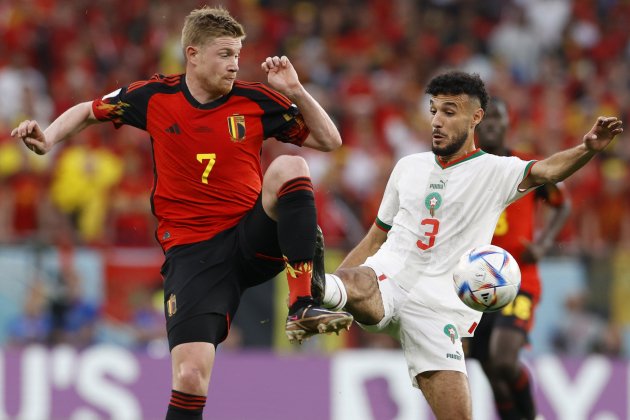 Kevin De Bruyne Bélgica Marruecos Mundial / Foto: EFE - Rungroj Yongrit