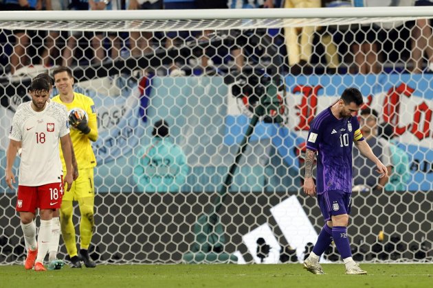 Leo Messi triste Argentina / Foto: EFE