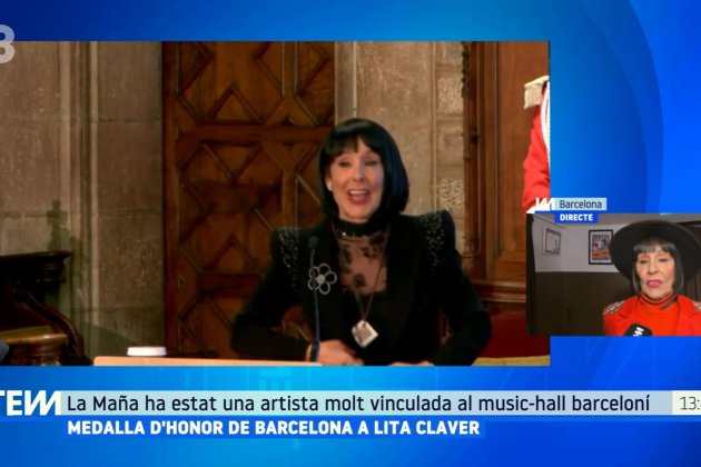 Lita Claver Medalla d'or de Barcelona Tot es mou 2022 TV3