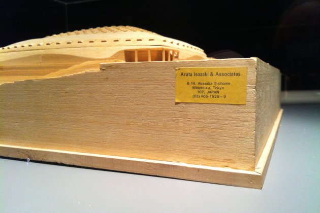 Arata Isozaki Maquesta del Palau Sant Jordi  1