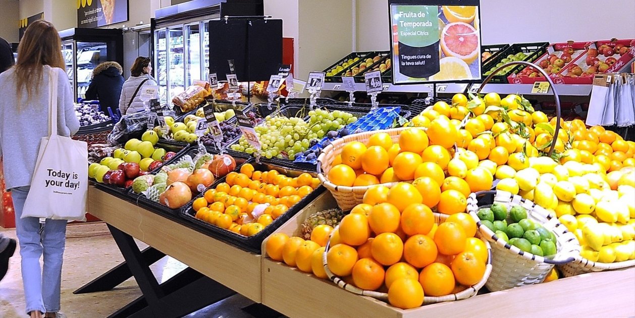 Fruites i verdures supermercat / Foto: Europa Press