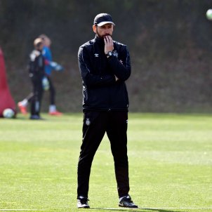 Pablo Machin entrenament Girona   EFE