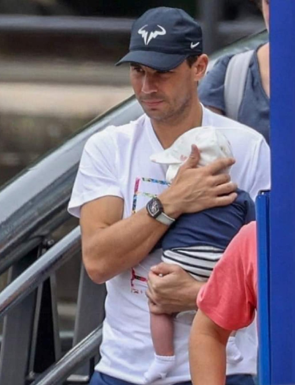 Rafa Nadal e hijo   Twitter