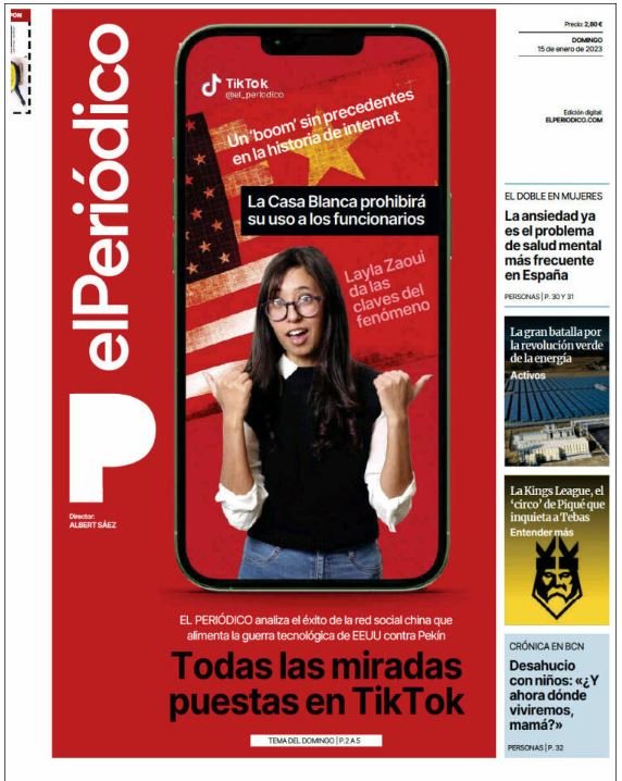 el periodico 15 gener portada