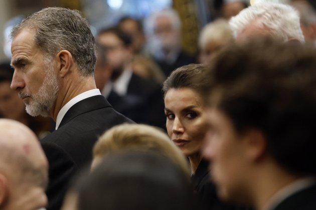 mirada letizia funeral Atenas EFE