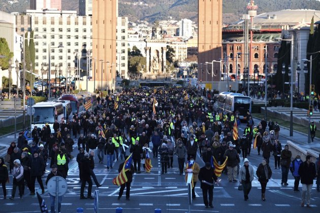 Fotografies manifestacio independentista contra la cimera hispanofrancesa (2), foto: Carlos Baglietto