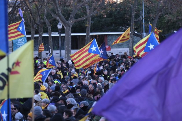 Fotografías manifestacio independentista contra la cumbre hispanofrancesa (5), foto: Carlos Baglietto