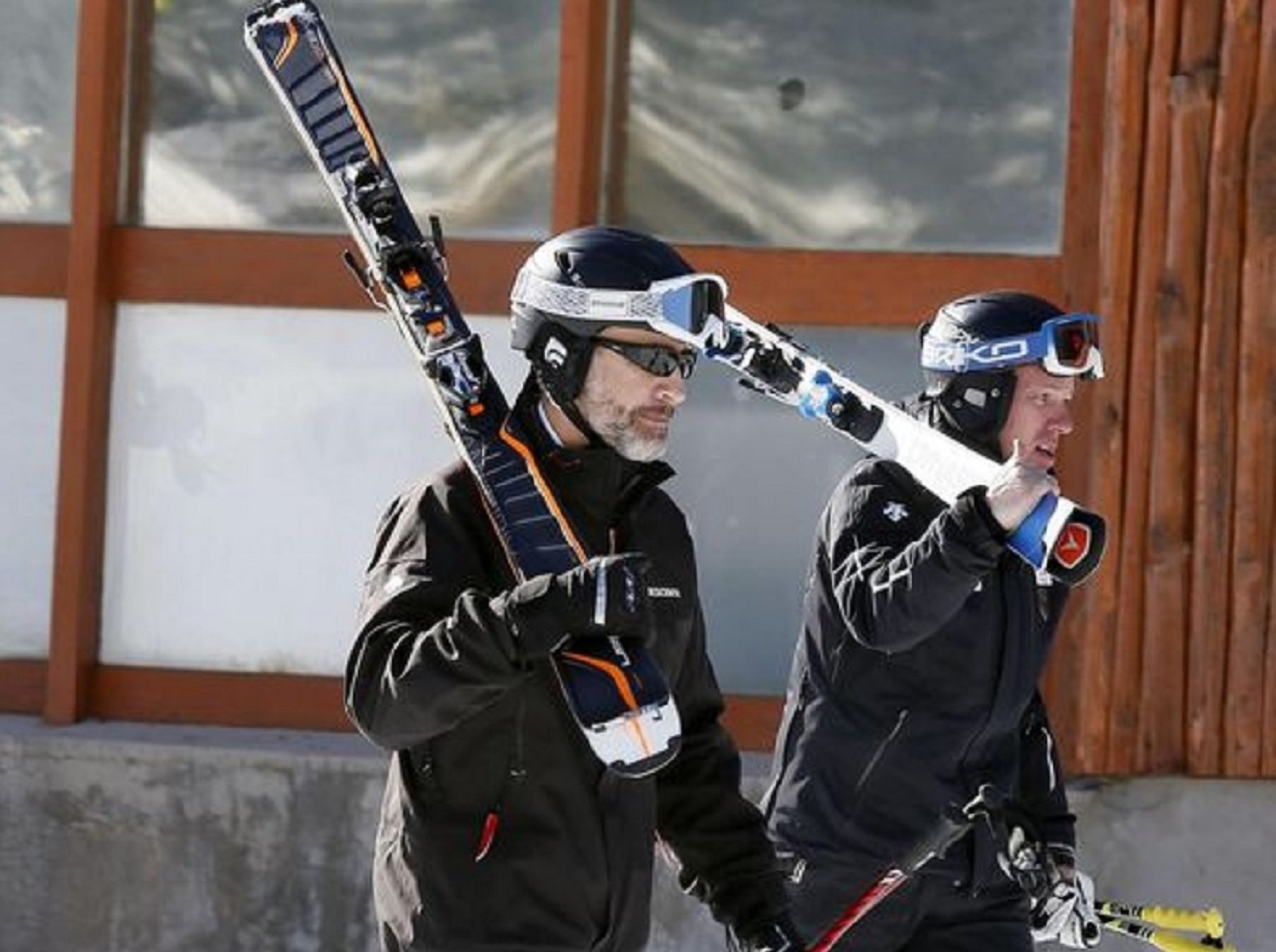 Felipe VI en la nieve   EFE