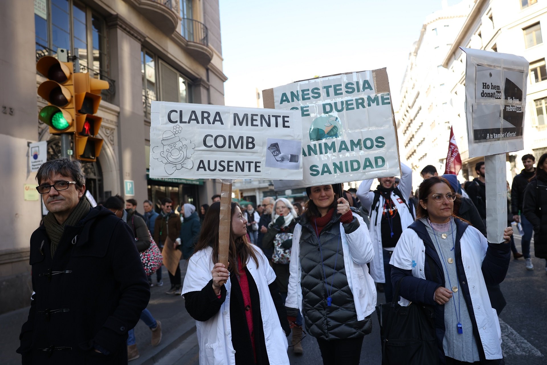 manifestación médicos / Montse Giralt