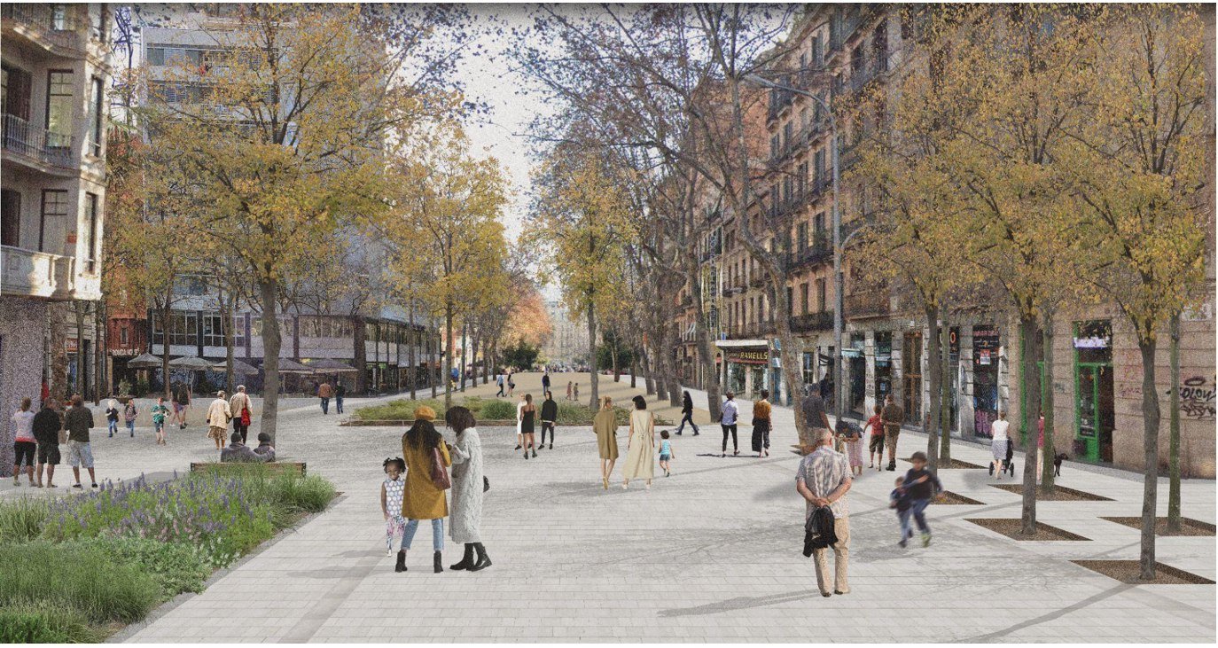 El Ayuntamiento de Barcelona confirma que las obras de ronda de Sant Antoni empezarán el 8 de enero