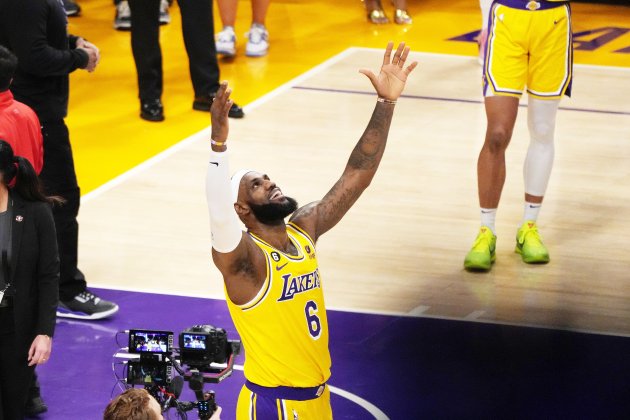 LeBron James NBA Lakers / Foto: EFE