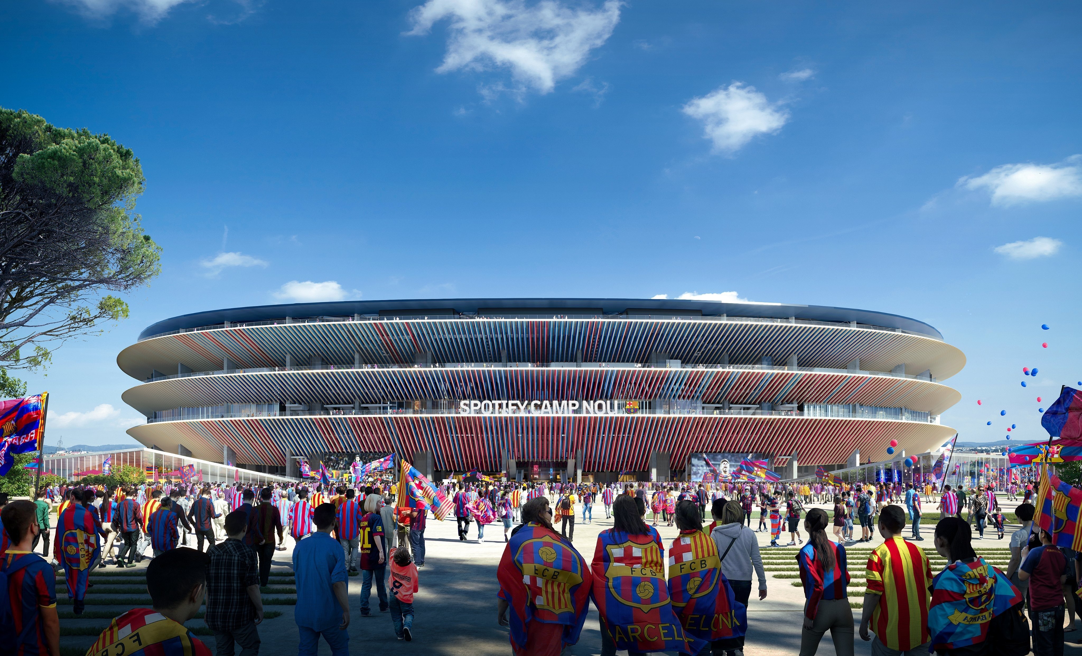 Perilla l'hegemonia del Nou Spotify Camp Nou: el Manchester United anuncia la seva joia arquitectònica