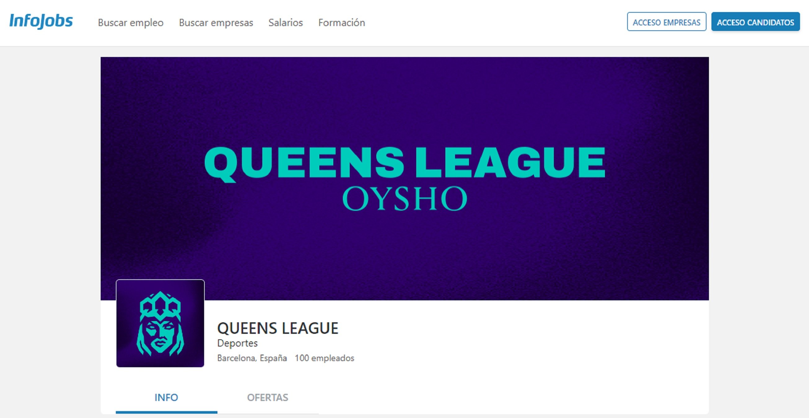 InfoJobs Queens League