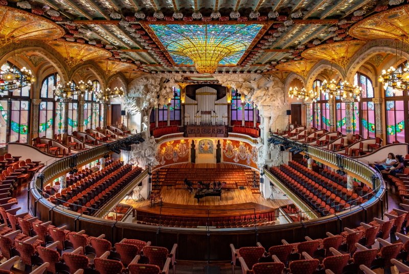 Palau Musica Catalana / Wikipedia