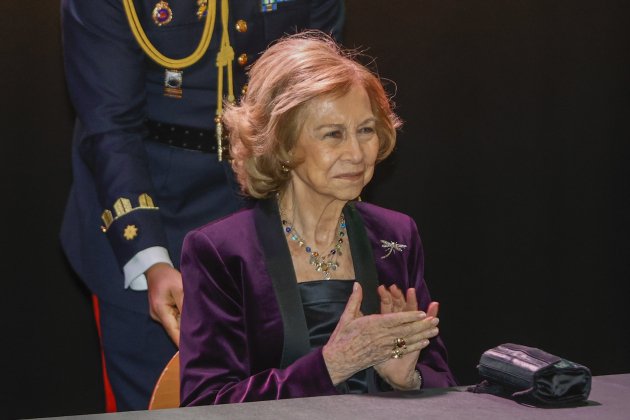 Sofía aplaude anillo pedida EFE