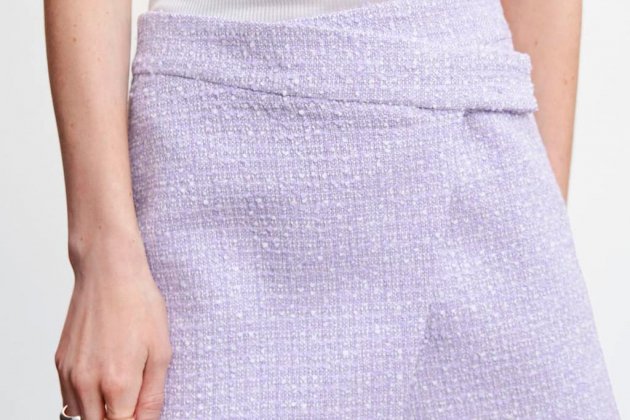 Minifalda cruzada tweed1