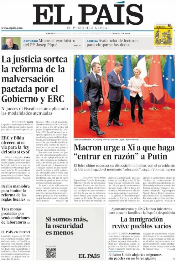 el pais portada divendres sant