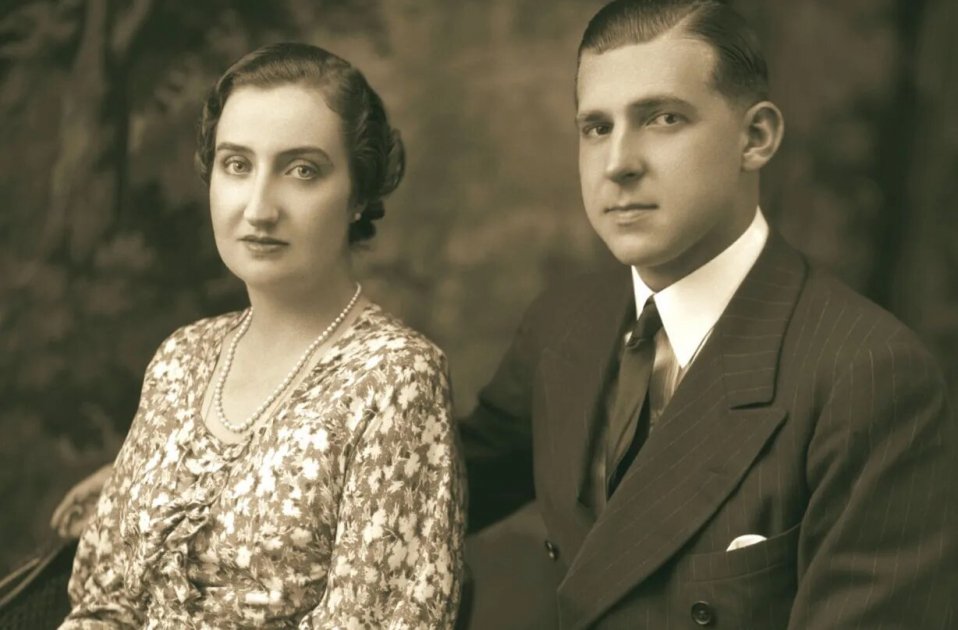 Juan de Borbón y María de laso Mercedes efe 