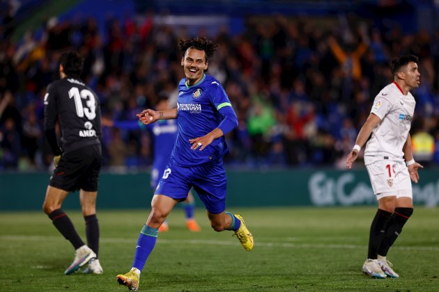 Enes Ünal gol Getafe Sevilla / Foto: Europa Press