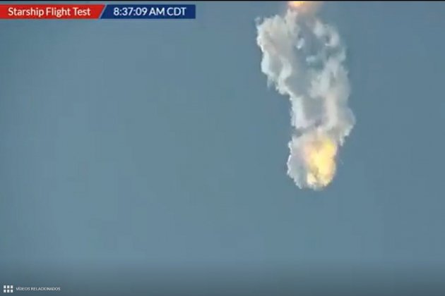 Explosio Starship SpaceX, coet Elon Musk