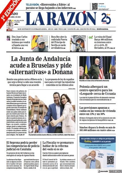 Portada La Razón