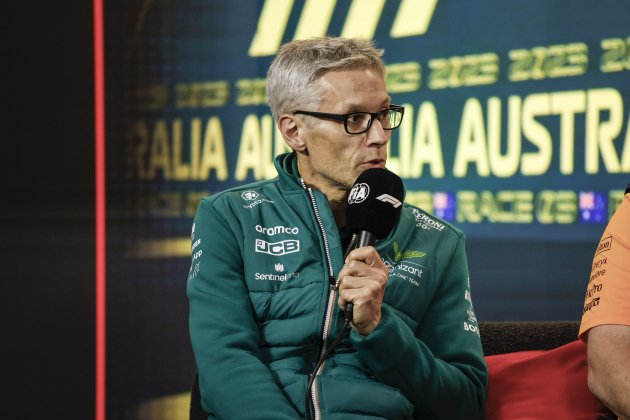 Mike Krack hablando en el Gran Premio de Australia / Foto: Europa Press