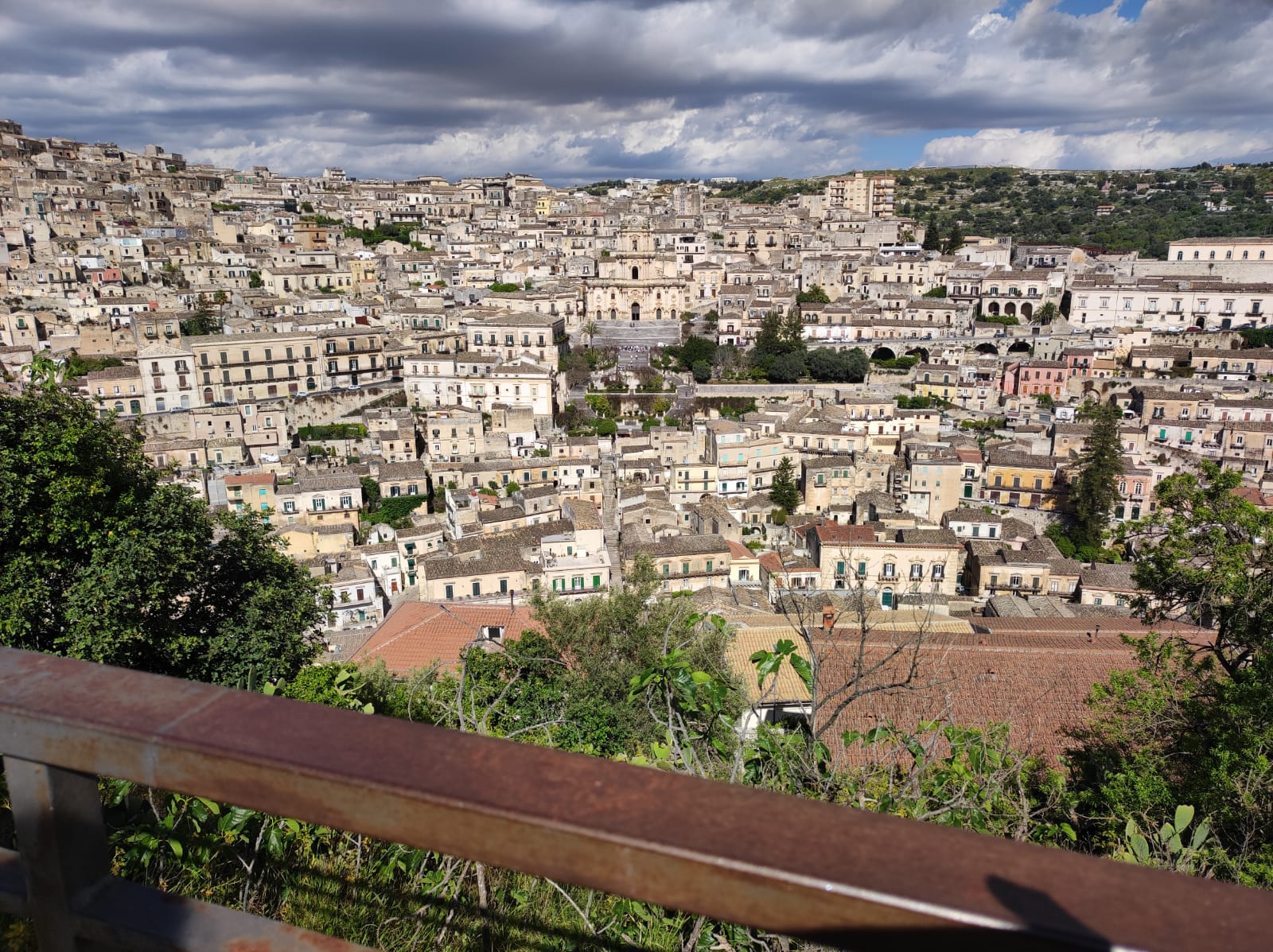 Módica. Vista de la ciudad