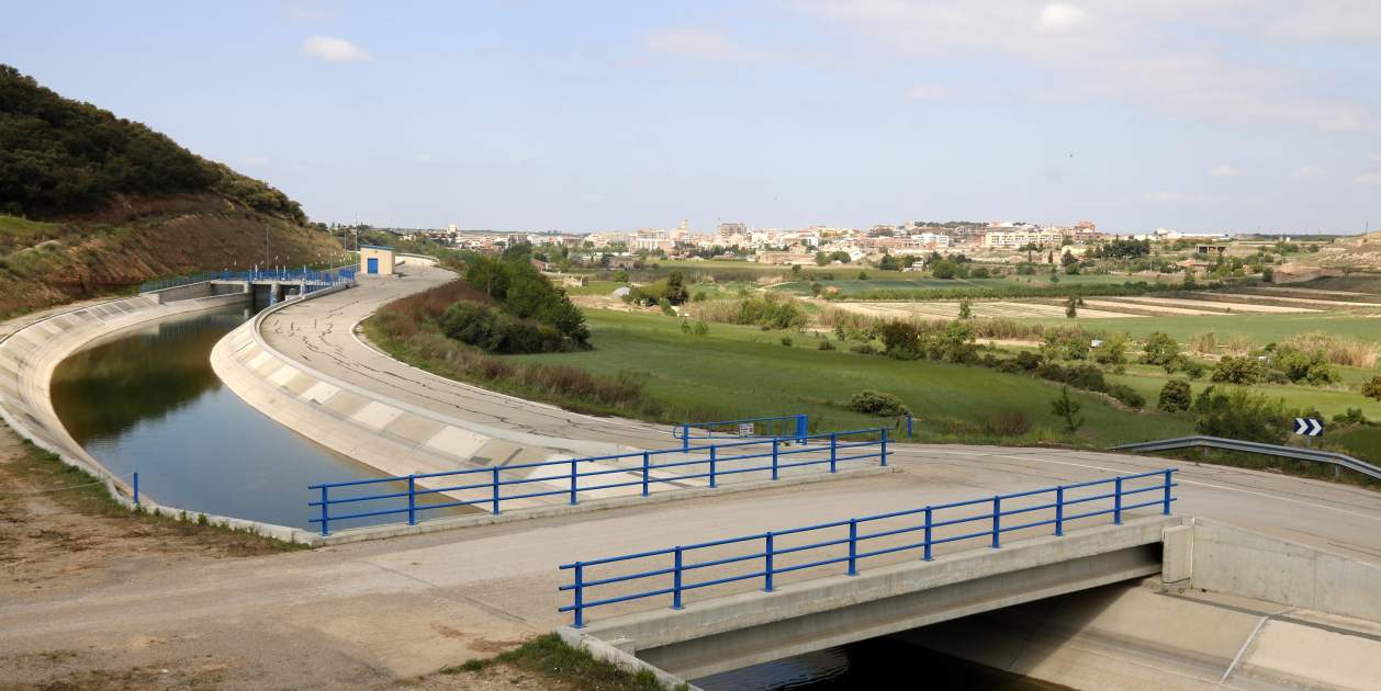 canal segarra garrigues sequera tall aigua