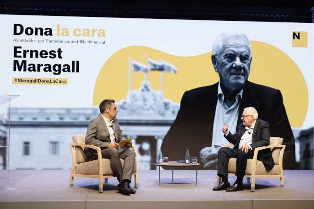 ernest maragall cara a cara el nacional foto montse giralt