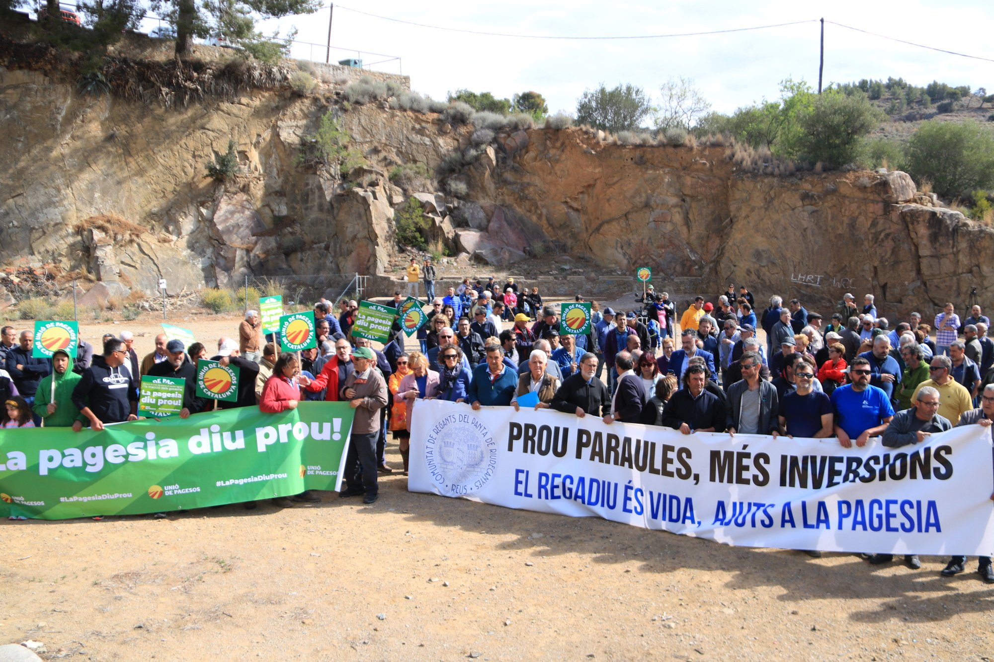 Crit d'alerta de la pagesia del Camp de Tarragona pel risc de mort dels avellaners