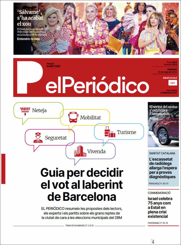 Portada El Periódico