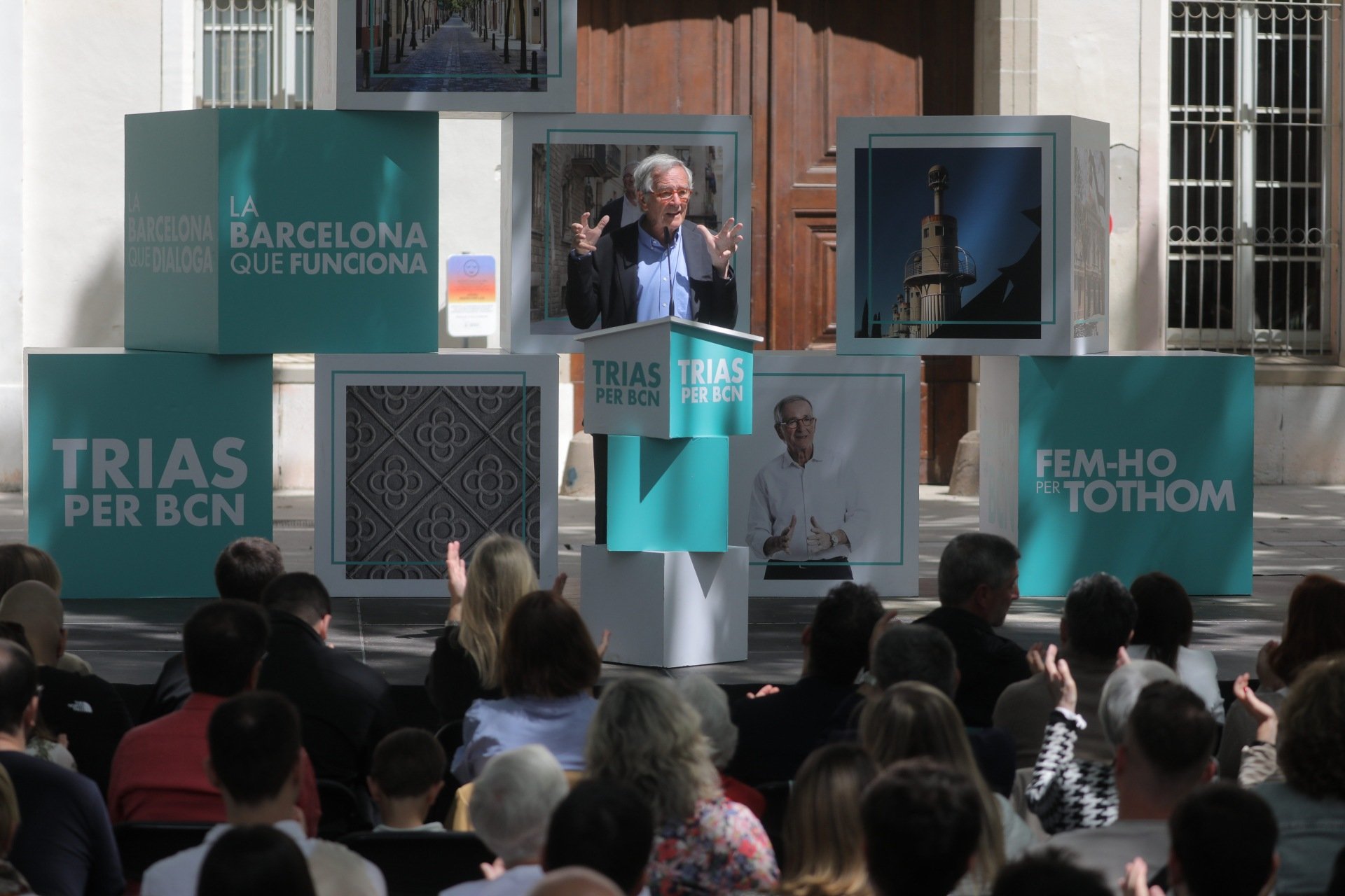 Xavier Trias acte parc de l'espanya industrial 20 maig 2023   Eva Parey