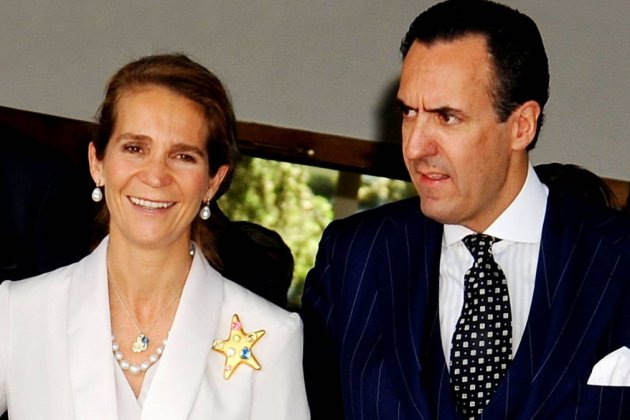 Jaime de Marichalar i la infanta Elena EFE