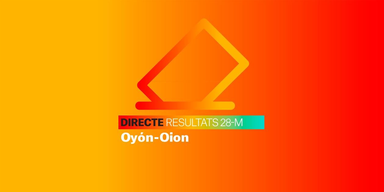 Resultats Eleccions Oyón-Oion | Escrutini de les Municipals 2023
