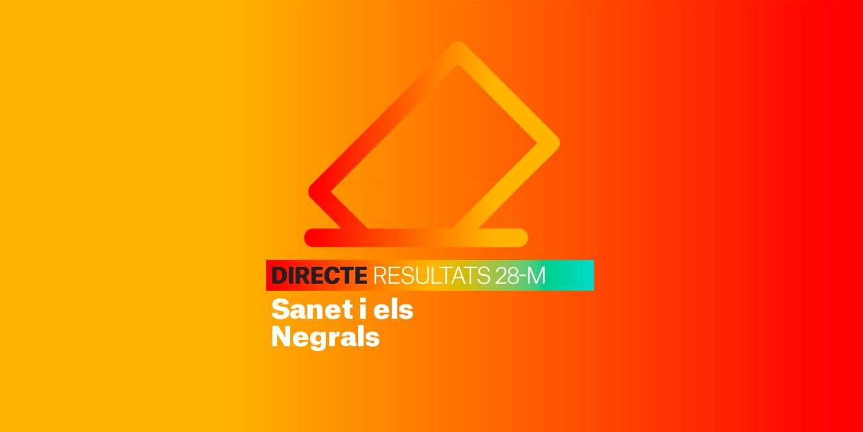 Resultats Eleccions Sanet i els Negrals | Escrutini de les Municipals 2023